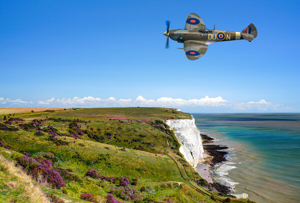 Dover Spitfire  Picture Board by Alison Chambers