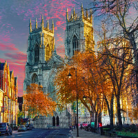 Buy canvas prints of York Minster by Alison Chambers