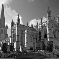 Buy canvas prints of Wakefield Cathedral  by Alison Chambers