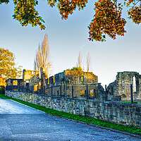 Buy canvas prints of Monk Bretton Priory Barnsley  by Alison Chambers