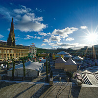Buy canvas prints of Piece Hall Halifax by Alison Chambers