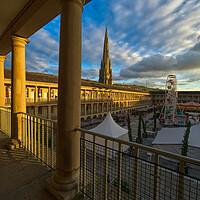 Buy canvas prints of The Piece Hall by Alison Chambers
