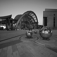 Buy canvas prints of Sheffield Black and White by Alison Chambers