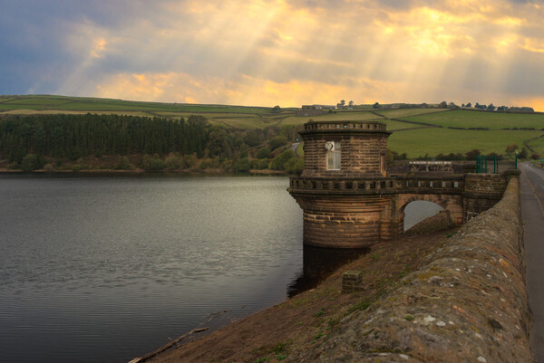 Digley Reservoir  Picture Board by Alison Chambers