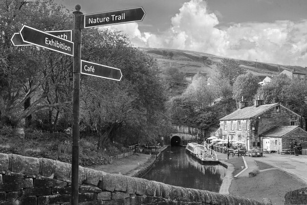 Marsden Tunnel End Picture Board by Alison Chambers