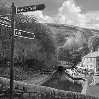 Buy canvas prints of Marsden Tunnel End by Alison Chambers