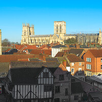 Buy canvas prints of York Minster View by Alison Chambers