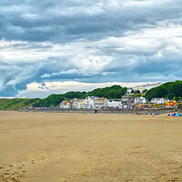 Buy canvas prints of Filey Beach by Alison Chambers