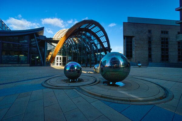 Sheffield Steel Balls Picture Board by Alison Chambers