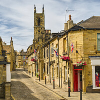 Buy canvas prints of Honley Huddersfield  by Alison Chambers