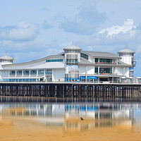 Buy canvas prints of Grand Pier Weston Super Mare by Alison Chambers