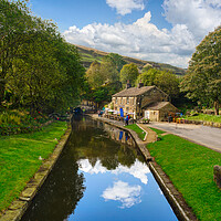Buy canvas prints of Marsden Tunnel End Landscape  by Alison Chambers