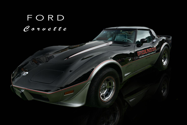 Ford Corvette  Picture Board by Alison Chambers