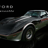 Buy canvas prints of Ford Corvette  by Alison Chambers