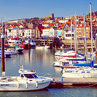 Buy canvas prints of Scarborough  by Alison Chambers