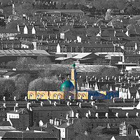 Buy canvas prints of Madni Jamia Mosque Halifax by Alison Chambers