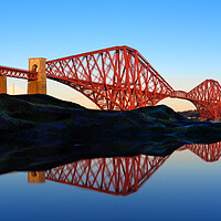 Buy canvas prints of Forth Bridge Reflection by Alison Chambers