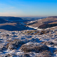 Buy canvas prints of Woodhead Reservoir Withens Moor by Alison Chambers