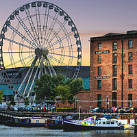 Buy canvas prints of Royal Albert Dock Liverpool  by Alison Chambers
