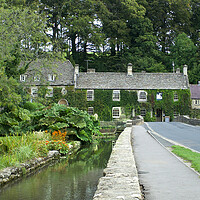 Buy canvas prints of Bibury Cotswolds  by Alison Chambers