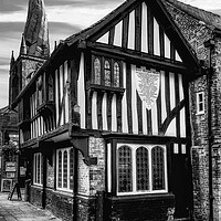 Buy canvas prints of Historic Chesterfield  by Alison Chambers