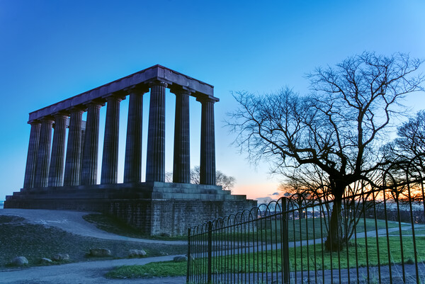The National Monument of Scotland  Picture Board by Alison Chambers