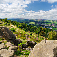 Buy canvas prints of Otley Chevin by Alison Chambers