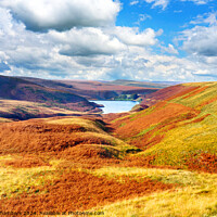 Buy canvas prints of Wessenden Reservoir View by Alison Chambers