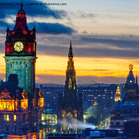Buy canvas prints of Edinburgh Skyline by Alison Chambers