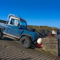 Buy canvas prints of Land Rover Defender by Alison Chambers