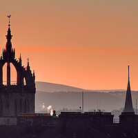 Buy canvas prints of Edinburgh Skyline  by Alison Chambers
