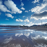 Buy canvas prints of Saltburn by the Sea Beach by Alison Chambers