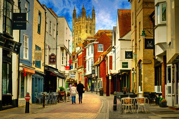 Canterbury Kent Picture Board by Alison Chambers