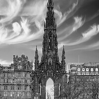 Buy canvas prints of Edinburgh Scott Monument  by Alison Chambers
