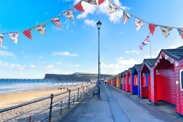 Pretty Saltburn Picture Board by Alison Chambers