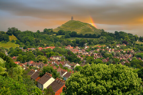 Glastonbury Tor  Picture Board by Alison Chambers