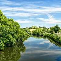 Buy canvas prints of Wakefield River Calder by Alison Chambers