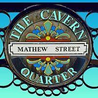 Buy canvas prints of Mathew Street Liverpool by Alison Chambers