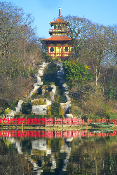 Peasholm Park Scarborough  Picture Board by Alison Chambers