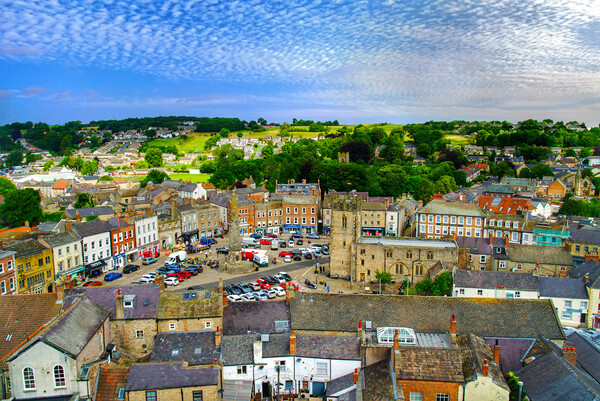 Richmond Yorkshire  Picture Board by Alison Chambers