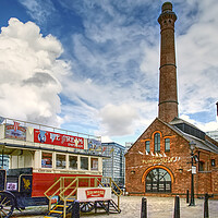 Buy canvas prints of Liverpool Pumphouse by Alison Chambers