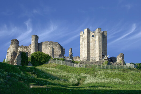 Conisbrough Castle Picture Board by Alison Chambers