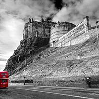 Buy canvas prints of Edinburgh Castle by Alison Chambers