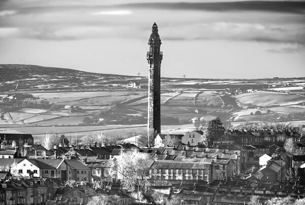 Wainhouse Tower Halifax Picture Board by Alison Chambers