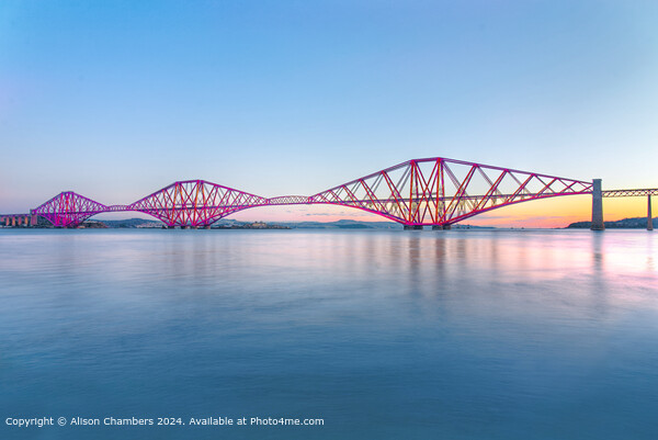 Forth Bridge  Picture Board by Alison Chambers
