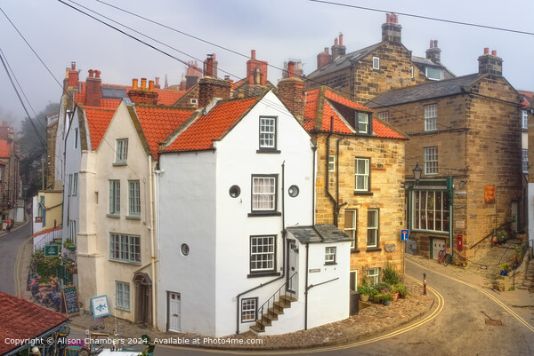 Robin Hoods Bay  Picture Board by Alison Chambers
