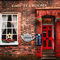 Buy canvas prints of English Tea Rooms York by Alison Chambers