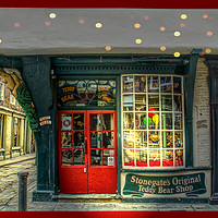 Buy canvas prints of Ye Olde Toy Shoppe York by Alison Chambers