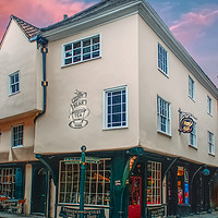 Buy canvas prints of Teddy Bear Tea Rooms York by Alison Chambers