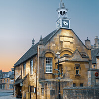 Buy canvas prints of Chipping Campden Town Hall by Alison Chambers